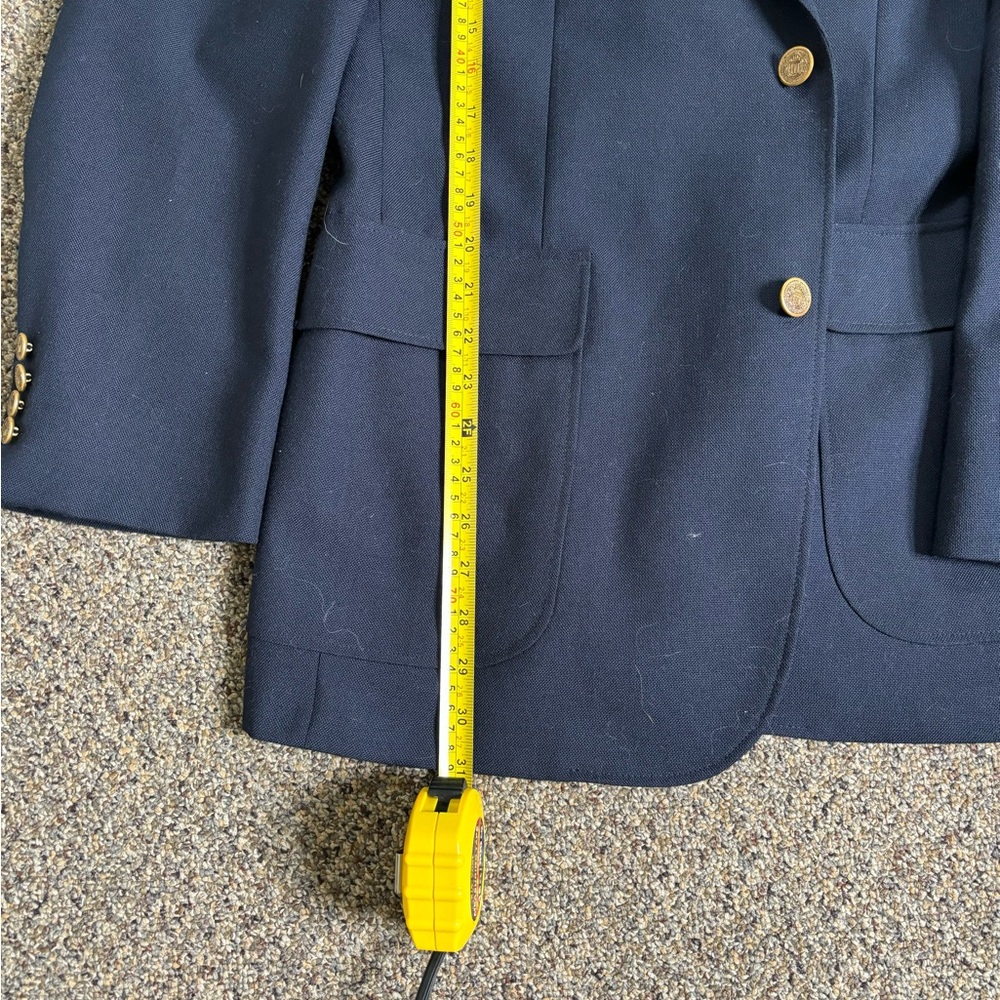 Blue Wool Suits With Structured Tailoring - image 6